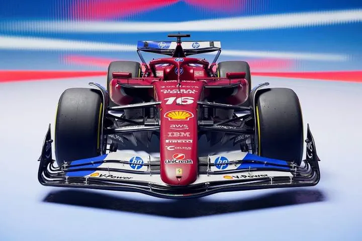 ferrari hp miami livery leclerc hamilton