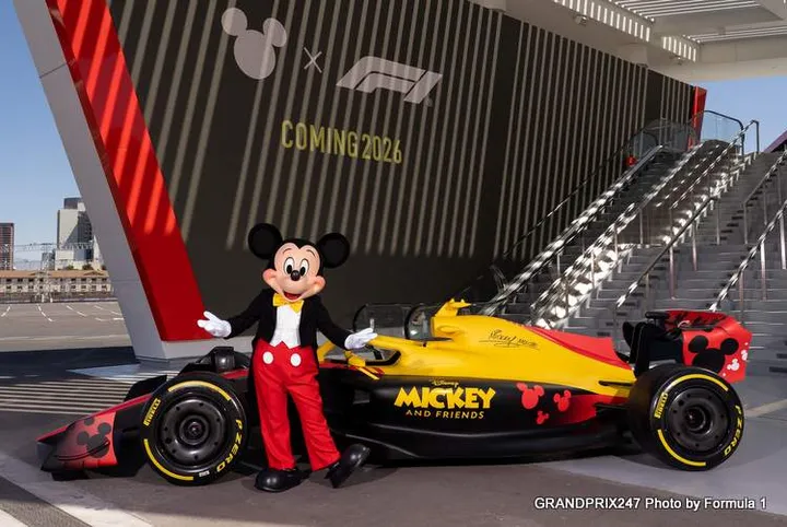 Mickey Mouse to join Formula 1 in 2026