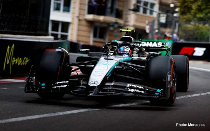 mercedes antonelli f1 monaco