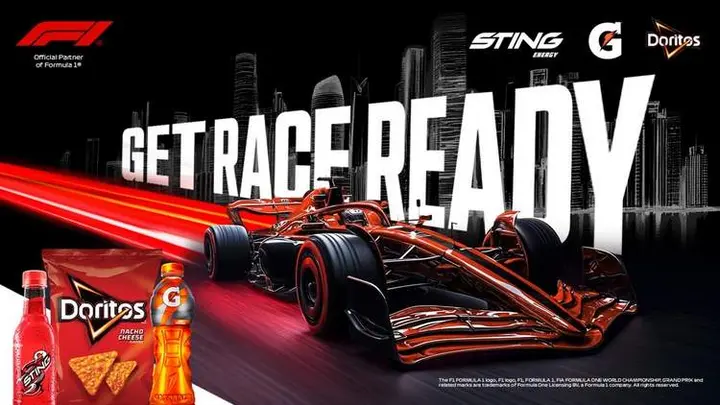PepsiCo Official Partner of Formula 1