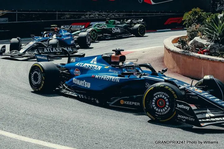 sainz albon monaco 2025