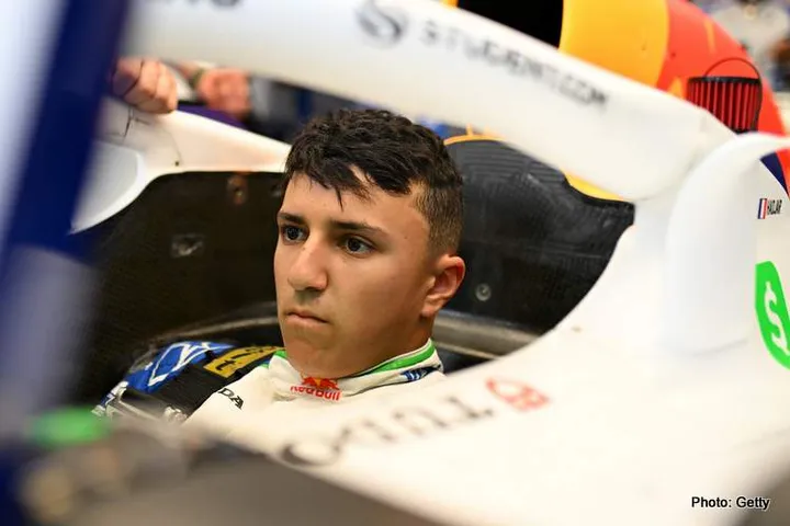 SPIELBERG, AUSTRIA - JUNE 26: Isack Hadjar of France and Visa Cash App Racing Bulls in his cockpit during previews ahead of the F1 Grand Prix of Austria at Red Bull Ring on June 26, 2025 in Spielberg, Austria. (Photo by Rudy Carezzevoli/Getty Images) // Getty Images / Red Bull Content Pool // SI202506260433 // Usage for editorial use only //