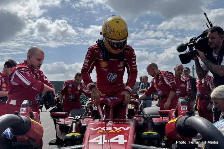 lewis hamilton spa f1