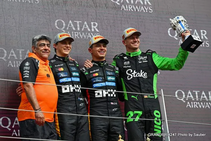 British Grand Prix Top Three Press Conference
