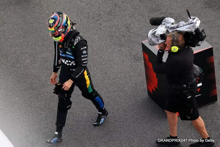 Piastri: You can't brake behind Safety Car anymore