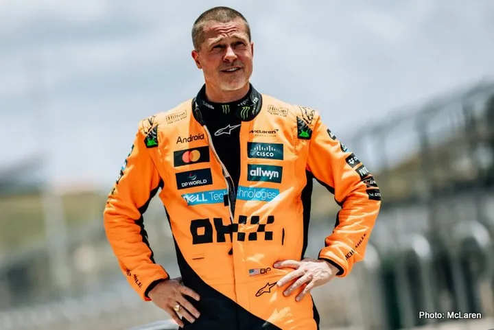 Brown: Brad Pitt can come play with McLaren anytime
