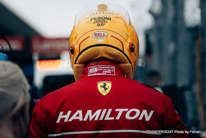 Hamilton-Hungary-3-2025 ferrari