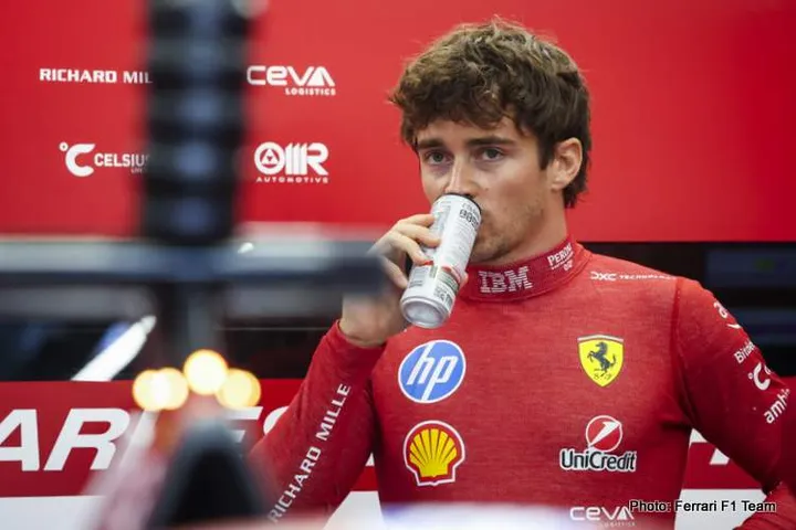 LECLERC Charles (mco), Scuderia Ferrari SF-25, portrait during the 2025 Formula 1 Heineken Dutch Grand Prix, 15th round of the 2025 FIA Formula One World Championship from August 29 to 31, 2025 on the Zandvoort Circuit, in Zandvoort, Netherlands - Photo Antonin Vincent / DPPI