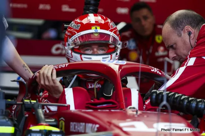 LECLERC Charles (mco), Scuderia Ferrari SF-25, portrait during the 2025 Formula 1 Heineken Dutch Grand Prix, 15th round of the 2025 FIA Formula One World Championship from August 29 to 31, 2025 on the Zandvoort Circuit, in Zandvoort, Netherlands - Photo Antonin Vincent / DPPI