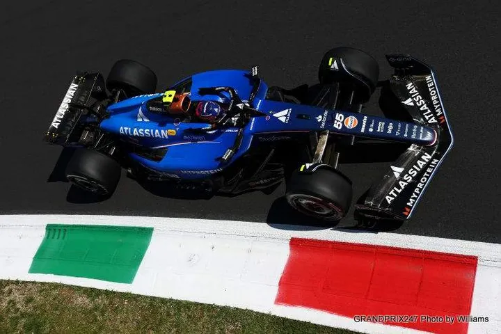 sainz monza 2025