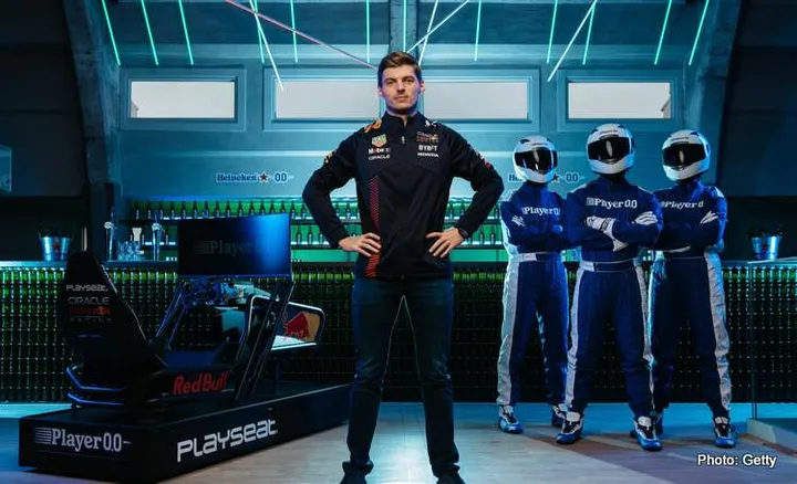 Partnership announcement for Heineken and Oracle Red Bull Racing with Max Verstappen, Amsterdam 2023. // SET VEXY // SI202302200060 // Usage for editorial use only //