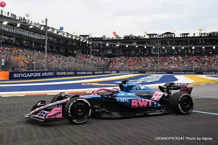 Alpine: We tend to struggle more in Singapore