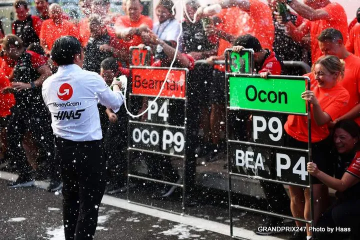 Bearman: Haas first podium was my goal, but fourth is great as well