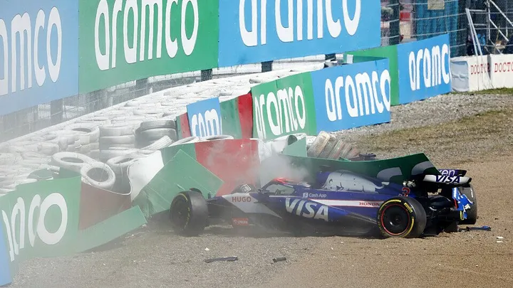 Marko: Ricciardo was over-cautious crash suzuka 2024 japanese gp