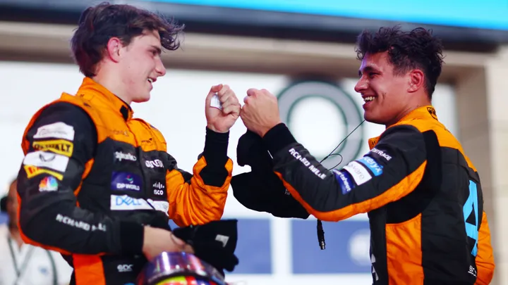 Oscar Piastri and Lando Norris revel in 'mega race' as McLaren score double podium finish in Qatar | Formula 1®