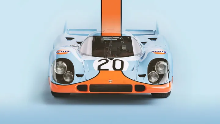 917 in Gulf livery, 2019, Porsche AG 