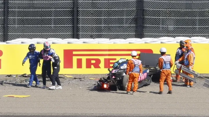 Aussie driver Doohan in heavy crash during F1 practice
