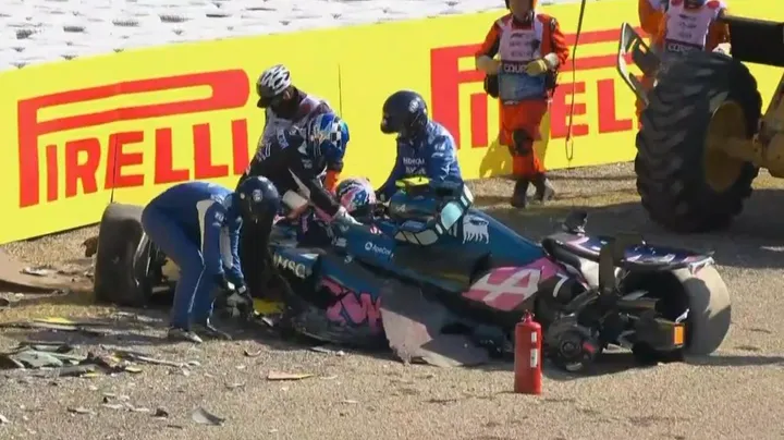 Aussie Alpine rookie Jack Doohan suffers huge crash in F1 practice in Japan | Herald Sun