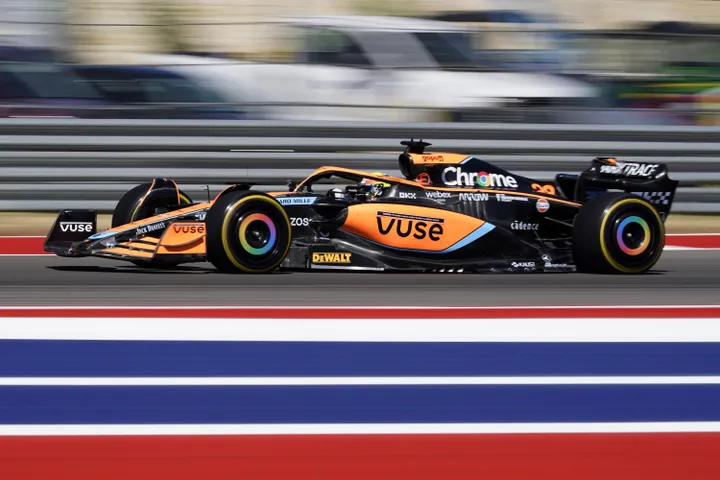 IndyCar's Palou left 'super happy' by F1 practice session | AP News