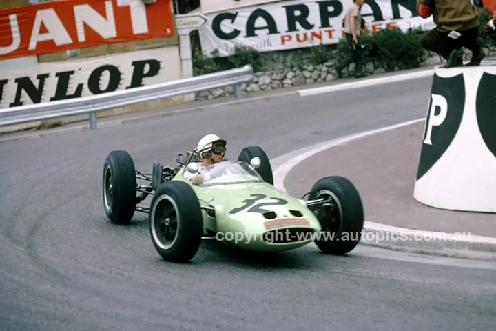 62573 - Masten Gregory, Lotus BRM - Monarco Grand Prix 1962 - AUTOPICS