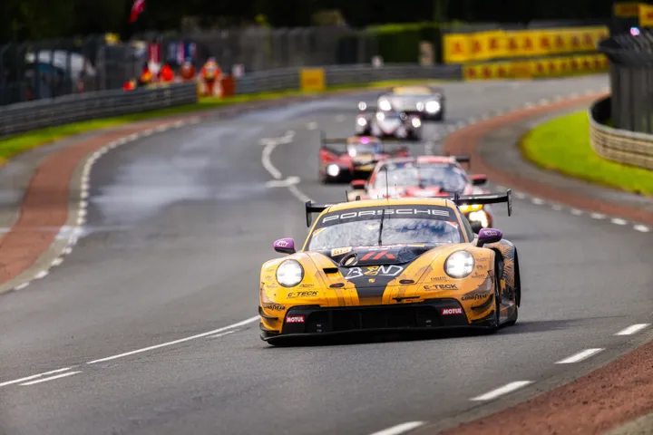 Manthey EMA is the first team to taste victory in LMGT3 at the 24 Hours of Le Mans.