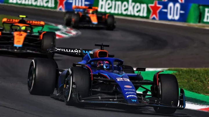 Albon: Monza F1 points crucial as Williams "won't really stand a chance" in next races