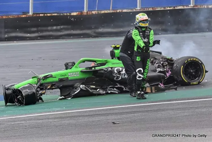 Bortoleto: I'm very lucky, it could have been much worse