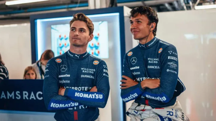 Alex Albon sends Logan Sargeant message after 'brutal' axe from Williams