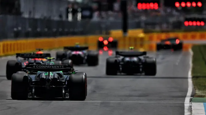 F1 starting grid: The grid for the 2025 Canadian GP after Gasly pit lane  start