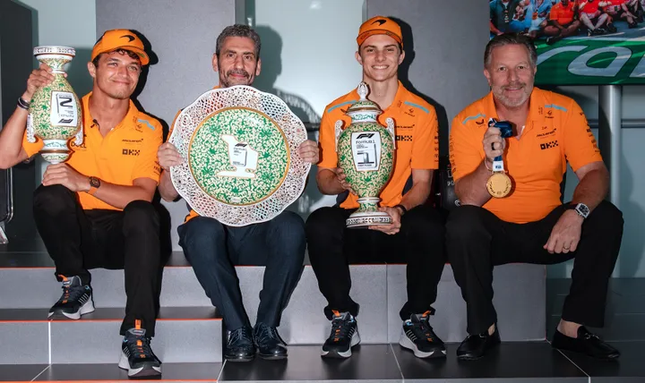 Why Andrea Stella joined Zak Brown, Lando Norris and Oscar Piastri in Hakkinen: McLaren management has done a fantastic job.
