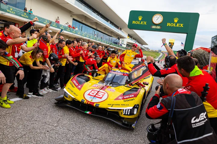 AF Corse Ferrari Takes Lone Star Le Mans after Toyota Penalty - FIA Wo