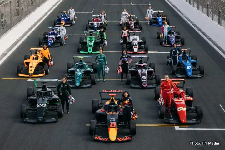 f1 academy team shot