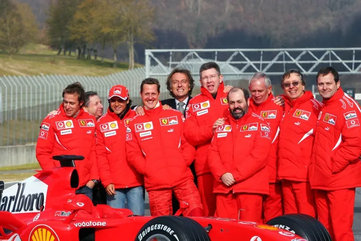 Ferrari's Holy Trinity of Schumacher-Brawn-Byrne