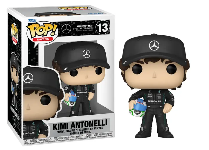 POP Racing N° 13 - Kimi Antonelli : ShopForGeek.com: Bobble Head POP Funko GEEK Collection