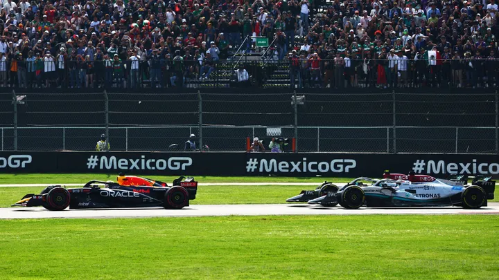 PALMER: Could Mercedes have beaten Verstappen in Mexico City with bolder calls from the pit wall? | Formula 1®