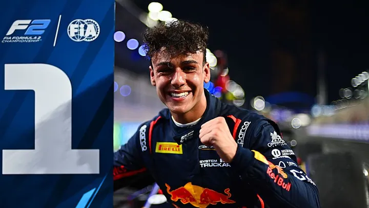 Red Bull juniors signal Formula 2 title intent lindblad image