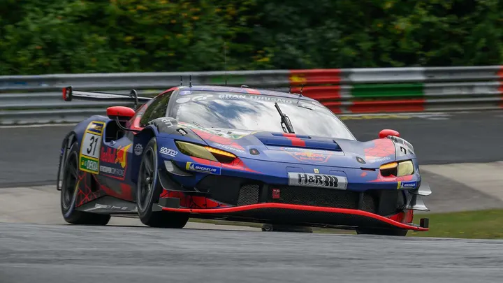 Verstappen’s fastest lap was just two seconds shy of the NLS record