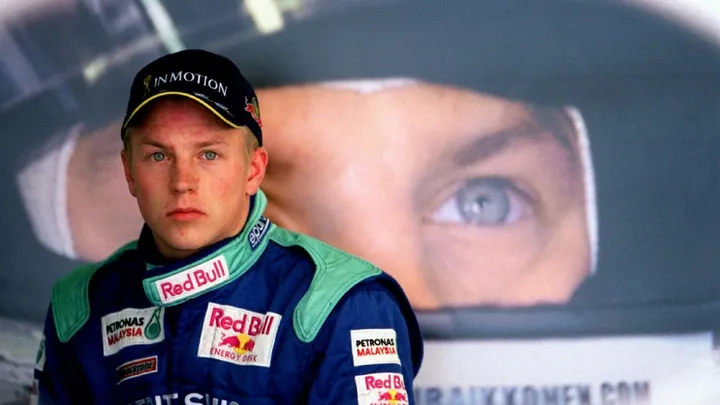 Kimi in his debut F1 season in 2001. At the Eifel GP not only will he break  the all time start record (322), he will have driven in almost a third of