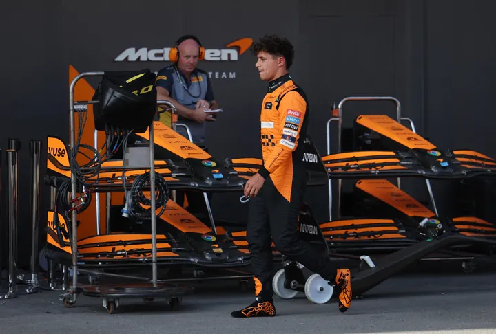 Norris out of Azerbaijan GP qualifying in first phase | Reuters