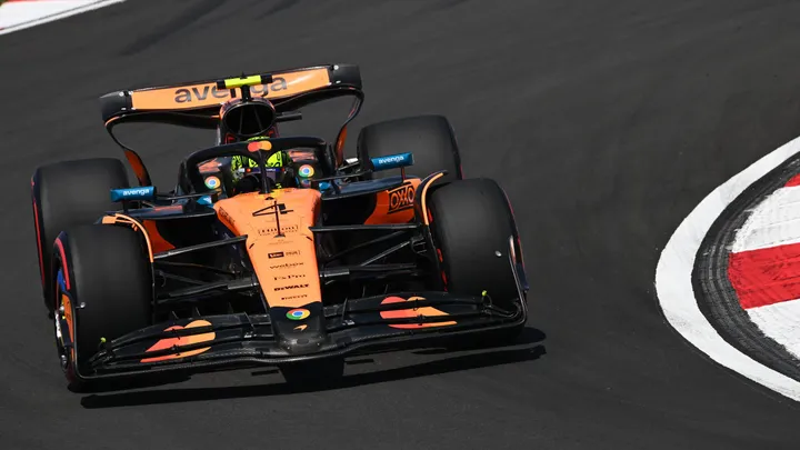 GP von China: Lando Norris im 1. chinesegp qualifying Norris: This was me just trying to push too much