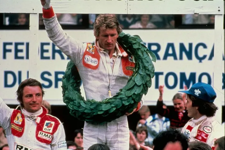 jabouille dijon renault turbo first win 1979 podium arnoux villeneuve