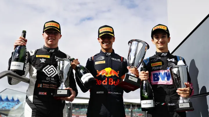 default Formula 3 Sprint Race: Lindblad does it