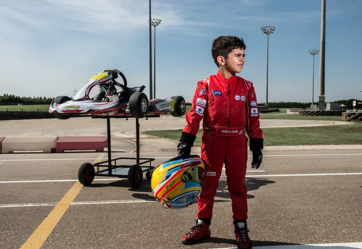 Rashid al-Dhaheri, a Precocious Driver at 6, Builds a Following in the United Arab Emirates - The New York Times