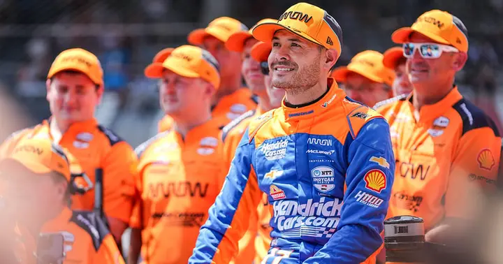 Kyle Larson wins prize for fastest rookie in Indy 500 qualifying, vying for pole Sunday - Verstappen