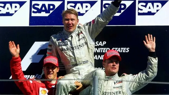 OTD 20YA, Mika Häkkinen won his 20th and last F1 victory : r/formula1