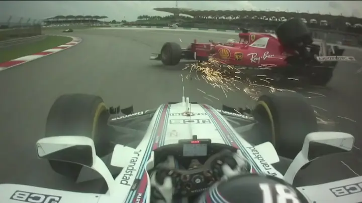 Sky Sports F1 exclusive: New footage of Sebastian Vettel-Lance Stroll crash released | F1 News | Sky Sports