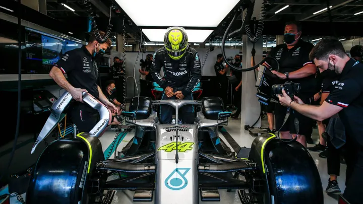 Lewis Hamilton Mercedes Saudi Arabian Grand Prix