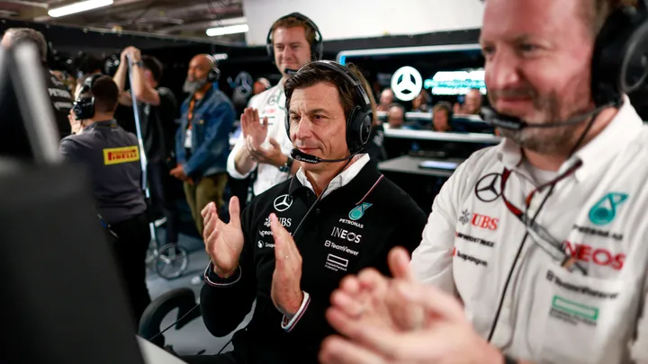 Toto Wolff 'would love' to have Max Verstappen as there's no F1 team who  'wouldn't do handstands' to sign him | Formula 1®