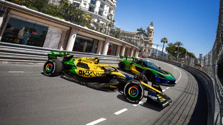 McLaren unveil special Ayrton -inspired livery for 2024 Monaco Grand Prix | Formula 1®