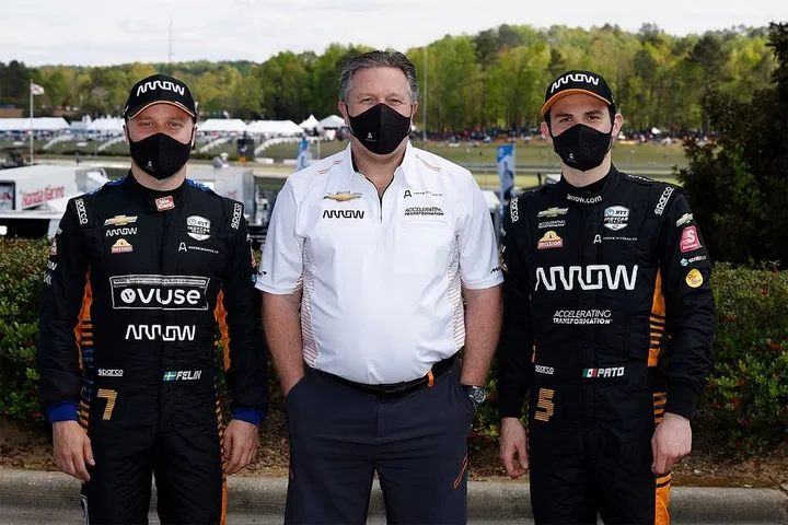 Rosenqvist and O'Ward to join Zak Brown for Gulf 12 Hours